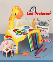 Kids LED Projection Drawing Board Set