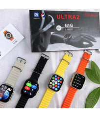 T10 Ultra 2 Smart Watch | 2.19 Infinite Display | Real Screws | Straps Lock | 49MM Dial Size