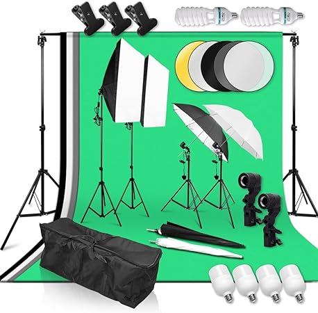 Ring Light 10 Inches + Right Light Stand 7 Ft | Best for Photography & Video